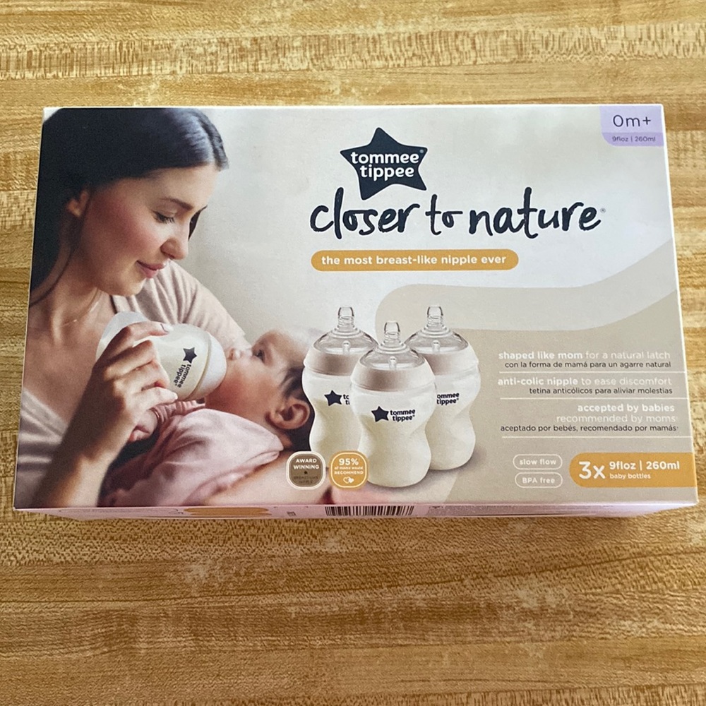 Tommee Tippee Baby Bottles. 3 pack-9 fl oz